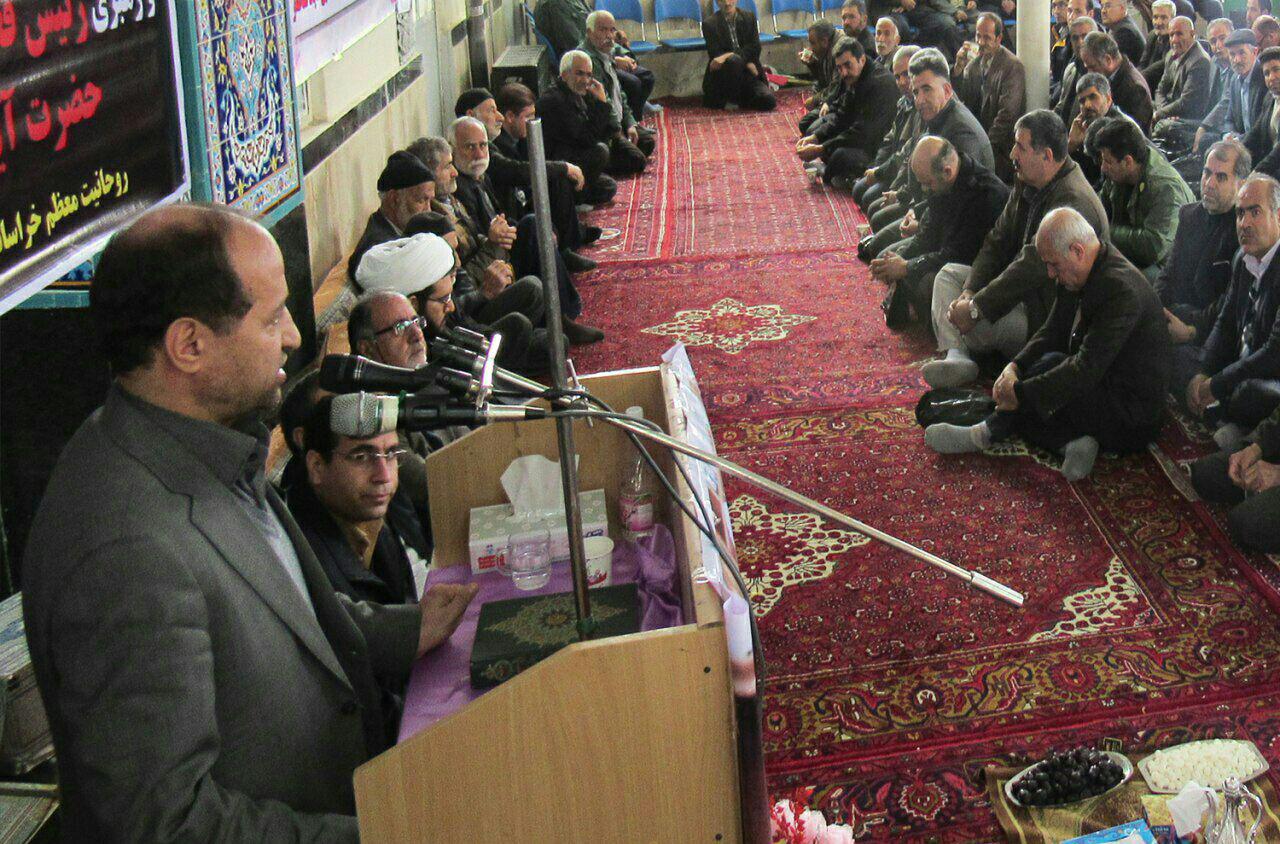 برگزاری مراسم یادبود هاشمی رفسنجانی در ملایر
