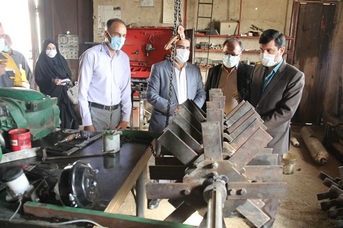 ساخت کمباین با یک سوم قیمت خارجی در روستای سبز آباد شهرستان همدان