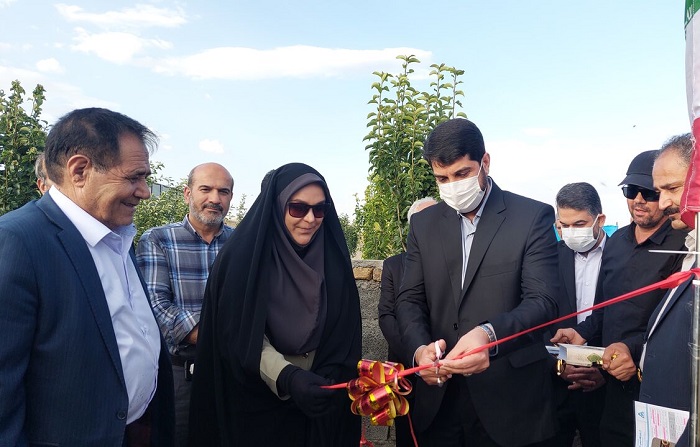 افتتاح تصفیه خانه کشتارگاه ملایربه مناسبت هفته محیط زیست