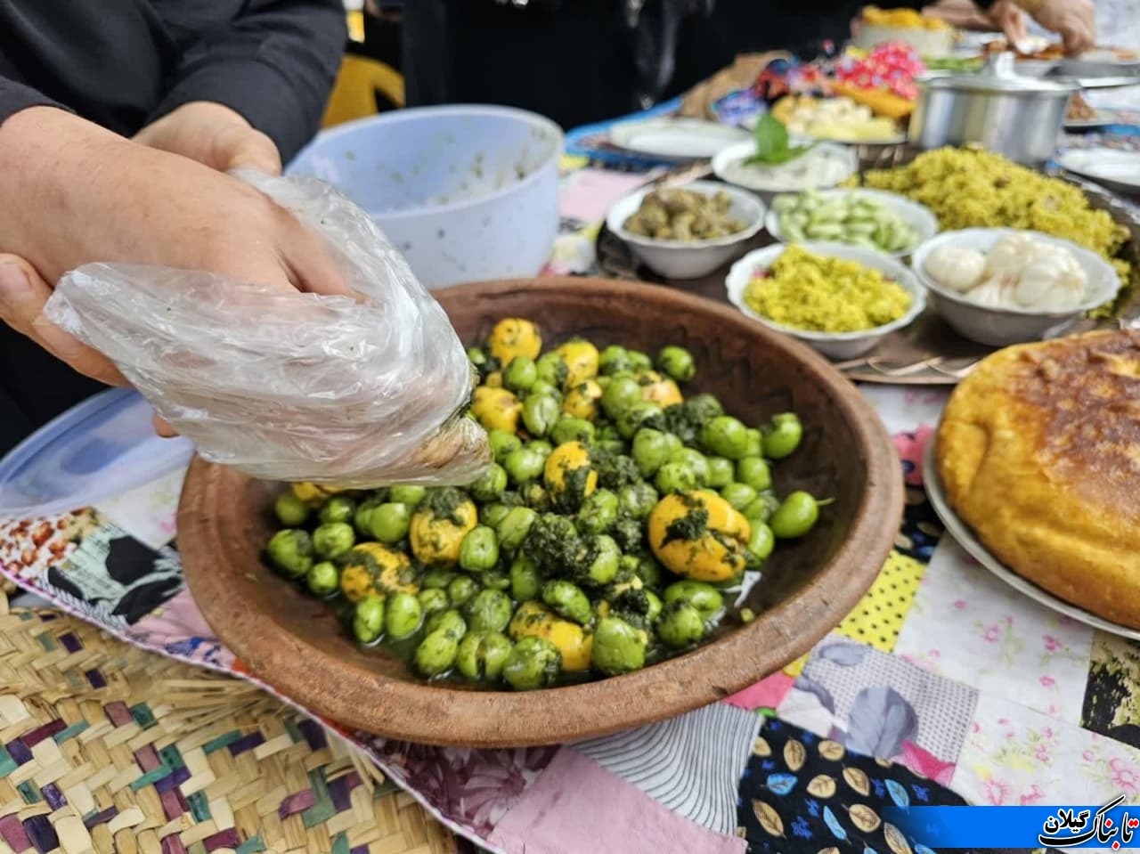 گزارش تصویری جشنواره غذا در کومله قسمت اول