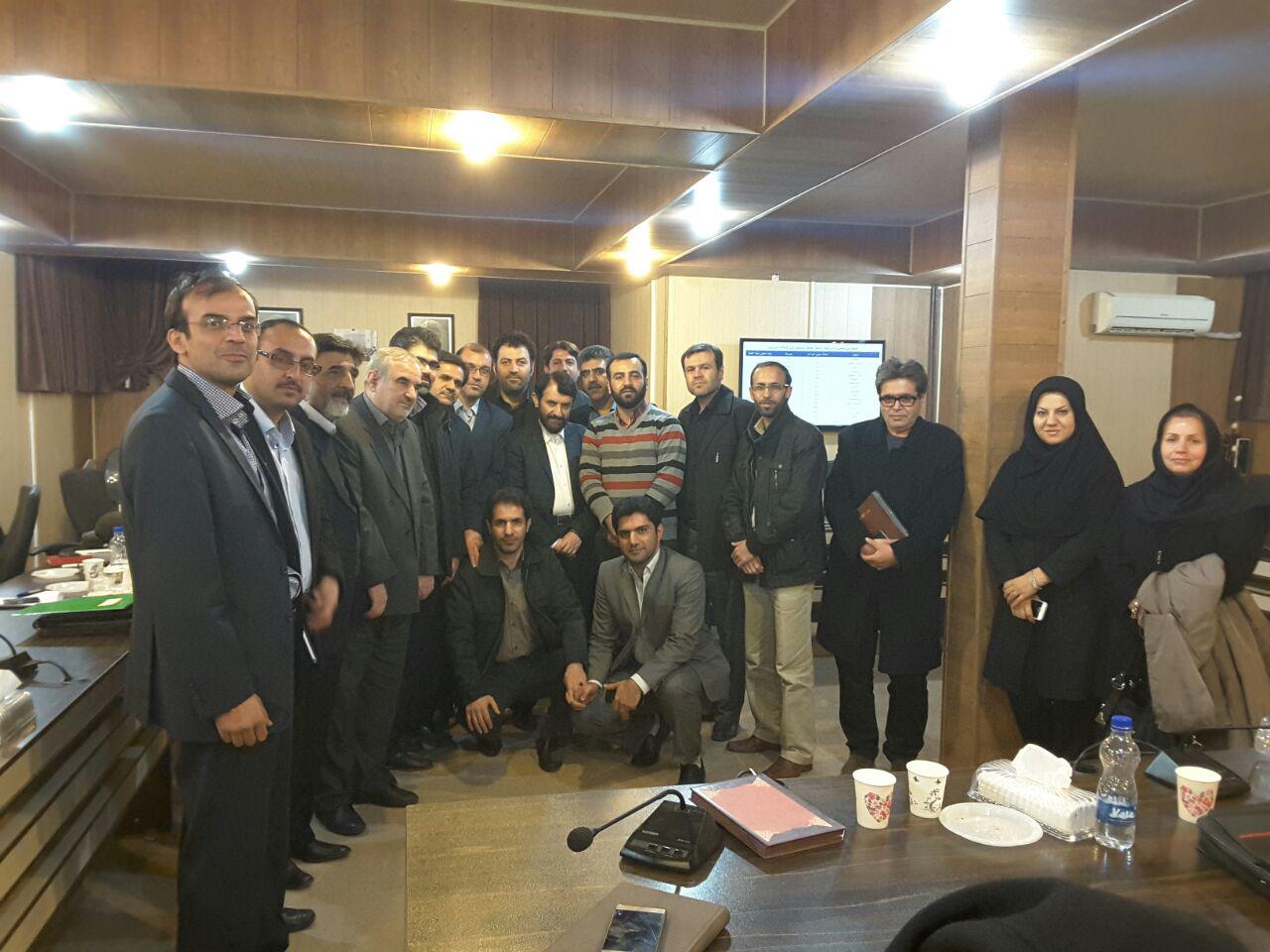 حضورآقامحمدی درجمع دانش جویانDBA